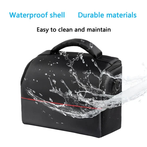 DSLR SLR Camera Bag Shoulder Case Waterproof For Canon EOS Nikon Sony Panasonic