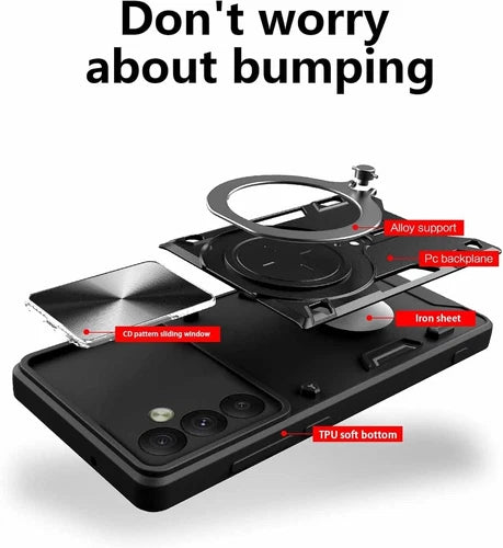 Shockproof Armour Case For Cover Samsung Galaxy S & A Series S25 Ultra Magnetic