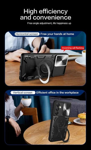 Shockproof Armour Case For Cover Samsung Galaxy S & A Series S25 Ultra Magnetic