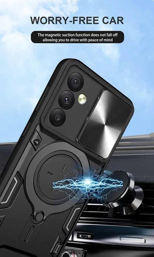 Shockproof Armour Case For Cover Samsung Galaxy S & A Series S25 Ultra Magnetic