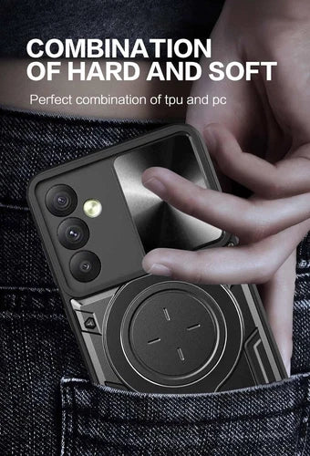 Shockproof Armour Case For Cover Samsung Galaxy S & A Series S25 Ultra Magnetic