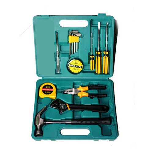 16X DIY Household Hand Tool Kit Set Home With Organiser Basic Tools Box Set